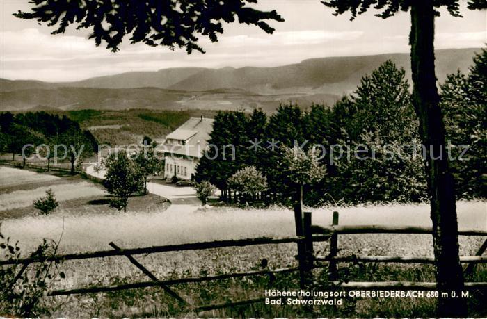 Oberbieberbach Hoehengasthaus Pension Zum Kreuz Erholungsort im Schwarzwald