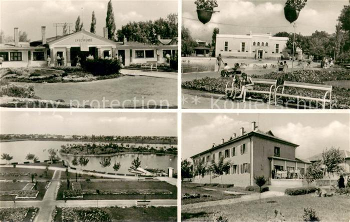 Hajdúszoboszló  Teilansichten Kurort Kurpark Freibad
