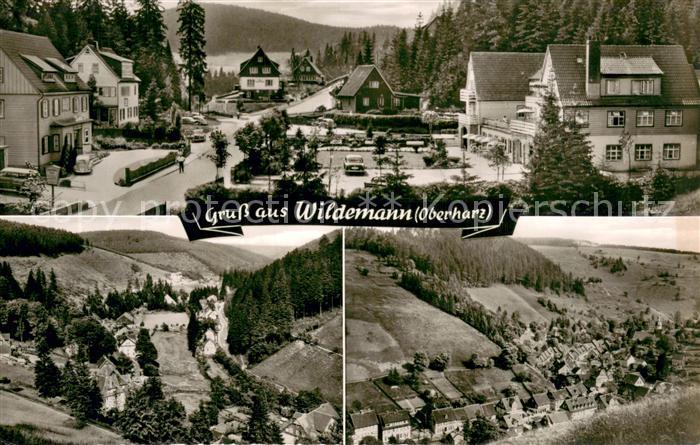 Wildemann Harz Goslar Niedersachsen Ortsansichten Landschaftspanorama