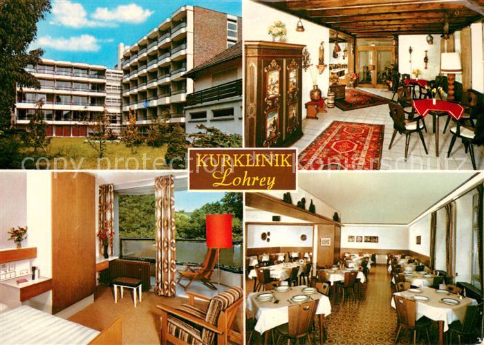 Bad Soden-Salmuenster Kurklinik Lehrey Patientenzimmer Speisesaal Aufenthaltsrau