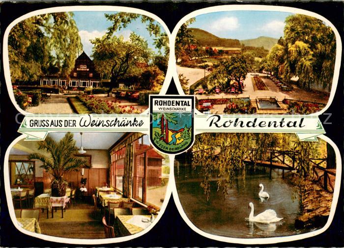 Rohdental Hessisch Oldendorf Weinschaenke Weserbergland Schwanenteich