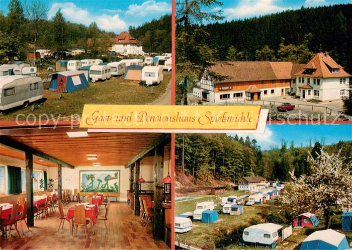Loewenhagen Gasthaus Pension Spiessmuehle Campingplatz