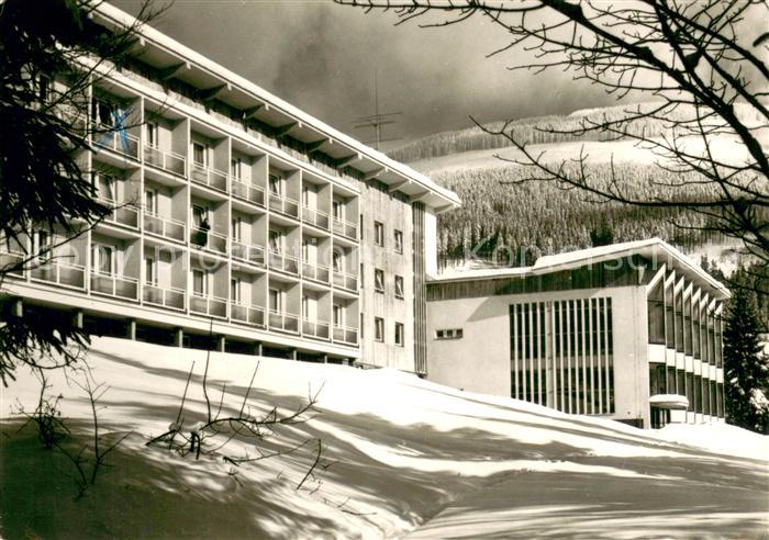 Spindleruv Mlyn Spindlermuehle Interhotel Montana Krkonose Berghotel Winter im R