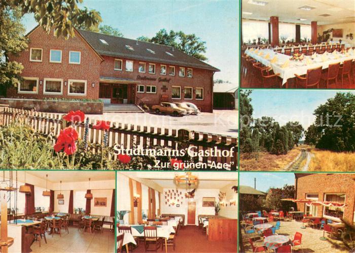 Egestorf Nordheide Studtmanns Gasthof Zur gruenen Aue Hotel Pension Restaurant C