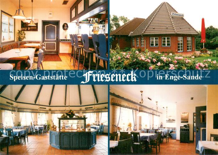 Enge-Sande Gaststaette Frieseneck Restaurant Theke