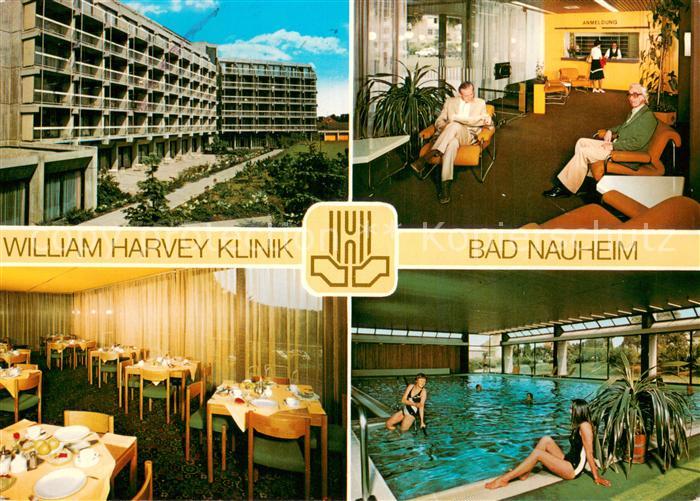 Bad Nauheim William Harvey Klinik Speiseraum Anmeldung Hallenbad