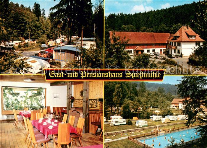 Loewenhagen Gasthaus Pension Spiessmuehle Campingplatz Freibad