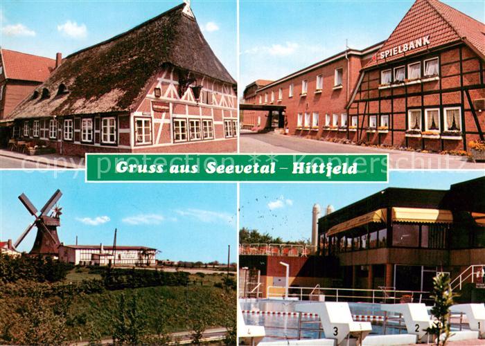 Hittfeld Gaststaette Spielbank Windmuehle Sportbad Freibad