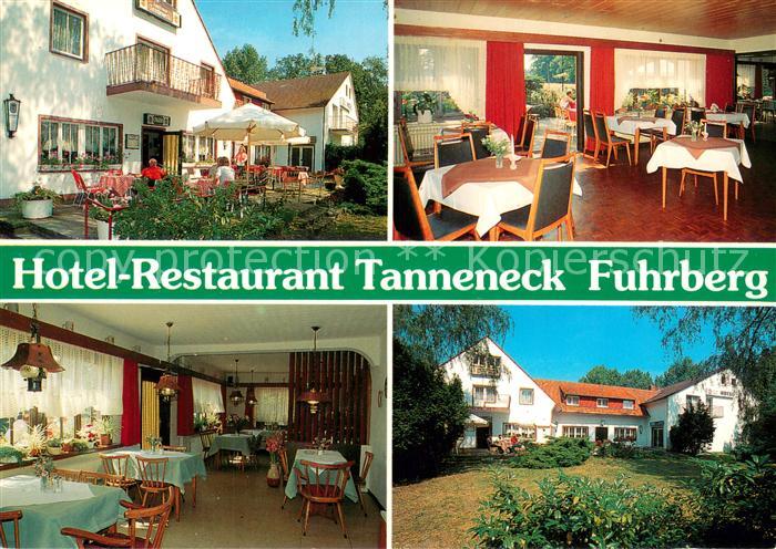 Fuhrberg Hotel Restaurant Tanneneck Terrasse Garten