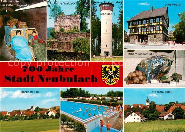 Neubulach Asthmastollen Silberbergwerk Ruine Waldeck Aussichtsturm Liebelsberg V