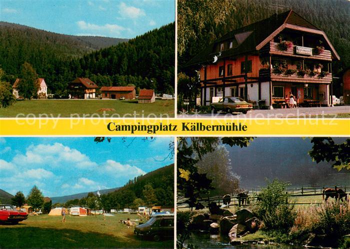 Bad Wildbad Campingplatz Kaelbermuehle Gasthof Pension zum Anker Pferdekoppel
