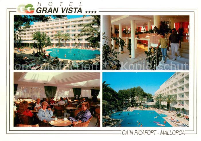 Can Picafort Mallorca Hotel Gran Vista Restaurant Swimming Pool