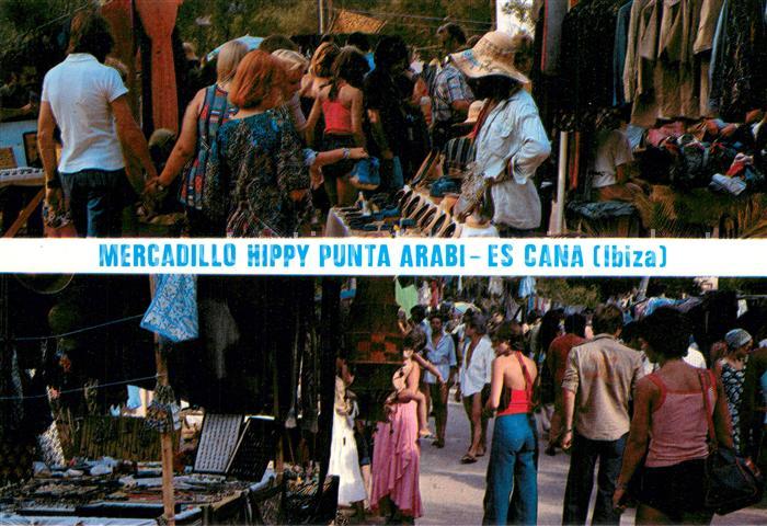 Es Cana Mercadillo Hippy Punta Arabí