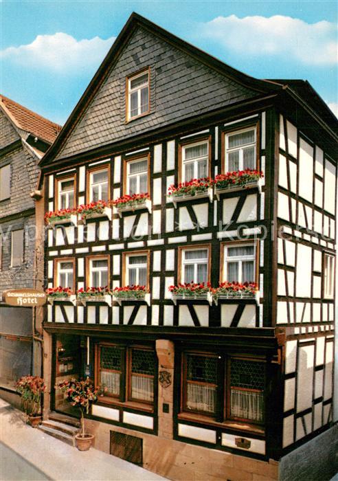 Gelnhausen Grimmelshausen Hotel Geburtshaus des Dichters von Grimmelshausen Fach