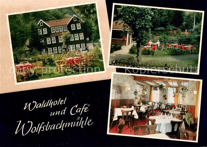 Hohegeiss Harz Waldhotel Cafe Wolfsbachmuehle