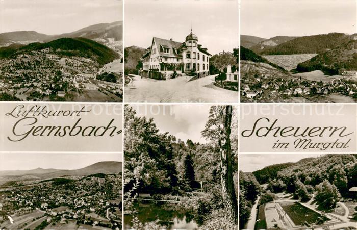 Gernsbach GEsamtansichten Murgtal Freibad