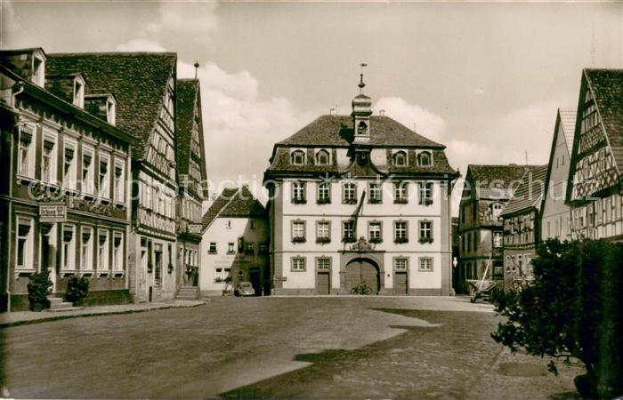 Roettingen Unterfranken Marktplatz