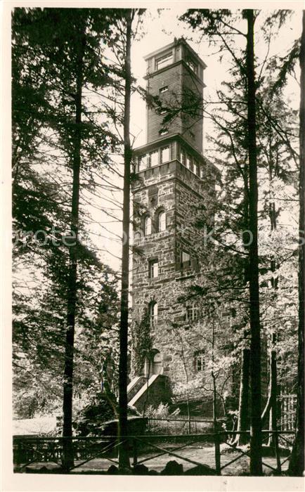 Czorneboh Bergwirtschaft Aussichtsturm