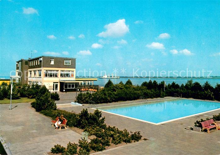 Twielenfleth Hollern Hotel-Restaurant Faehrhaus Freibad