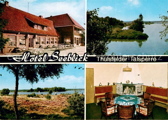 Thuelsfelder Talsperre Hotel Seeblick See