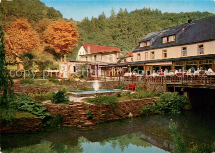 Manderscheid Eifel Restaurant-Cafe Heidsmuehle