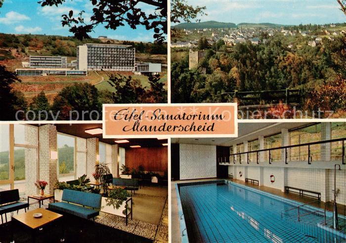 Manderscheid Eifel Eifel-Sanatorium Pool