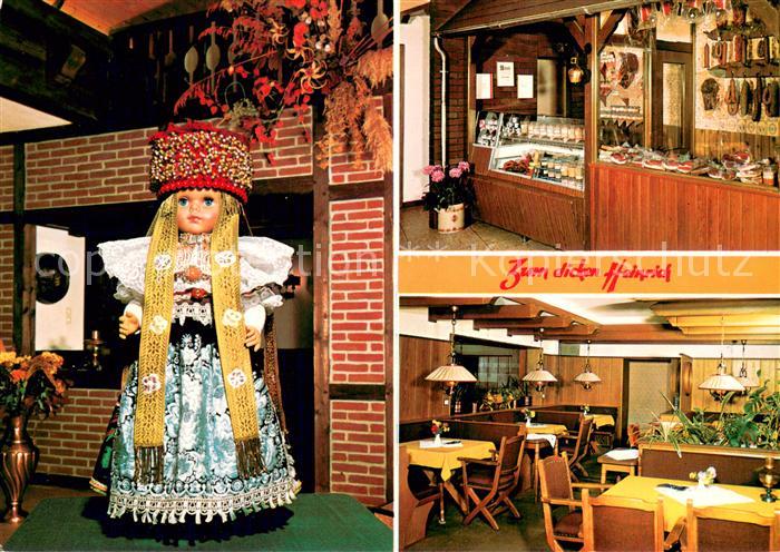 Luedersfeld Restaurant Zum dicken Heinrich Teilansichten Innen