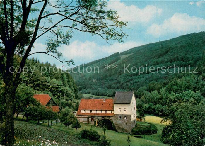Waldkatzenbach Muehle im oberen Hoellgrund