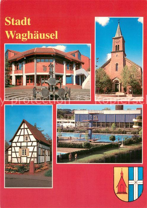 Waghaeusel Kirche Freibad