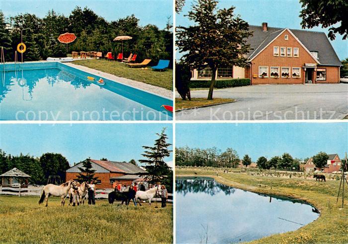 Rhede Ems Freibad Pferde Gaststaette Zum Deutschen Eck