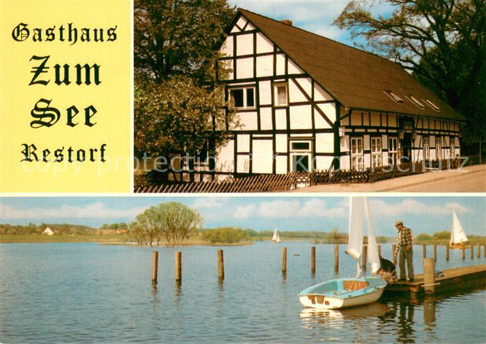 Restorf Gasthaus am See Seeansicht