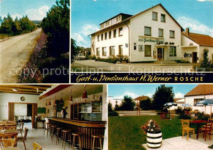 Rosche Uelzen Niedersachsen Gasthaus-Pensionshaus Werner Teilansichten