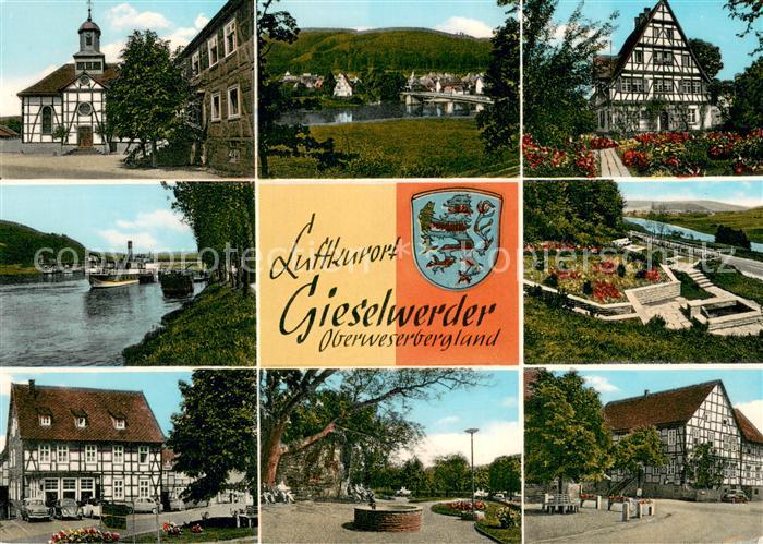 Gieselwerder Teilansichten Fachwerkhaeuser