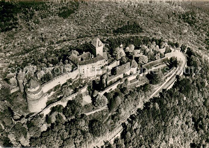 Bas Rhin Region Fliegeraufnahme Le Chateau du Haut-Koenigsbourg