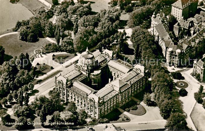 HANNOVER  CITY Fliegeraufnahme mit Schloss