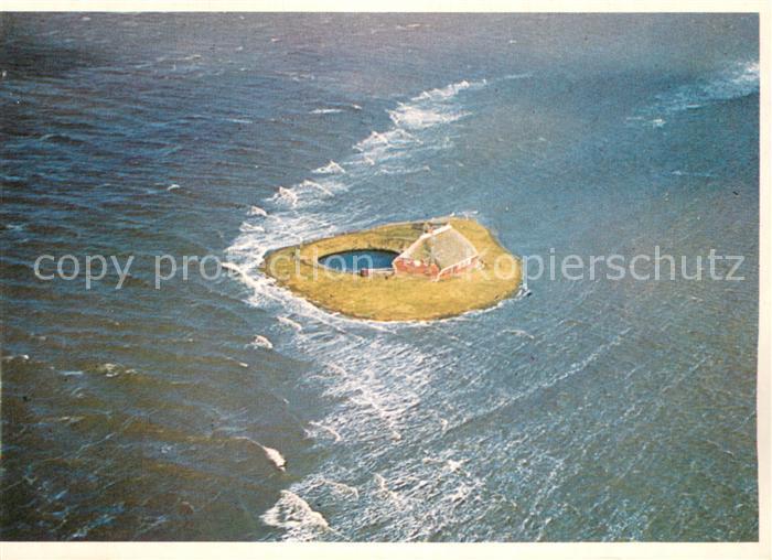 Hallig Habel Fliegeraufnahme