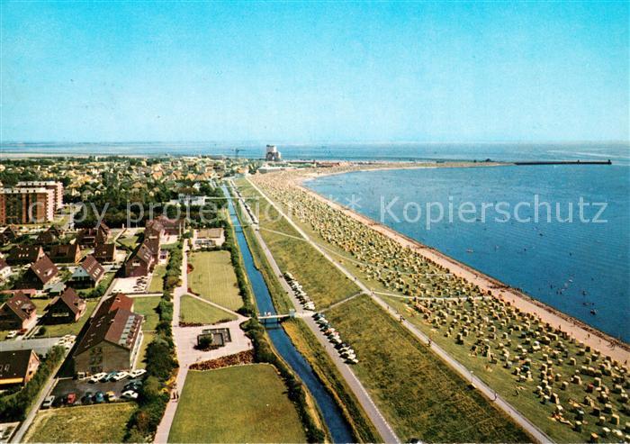 Buesum Nordseebad Fliegeraufnahme