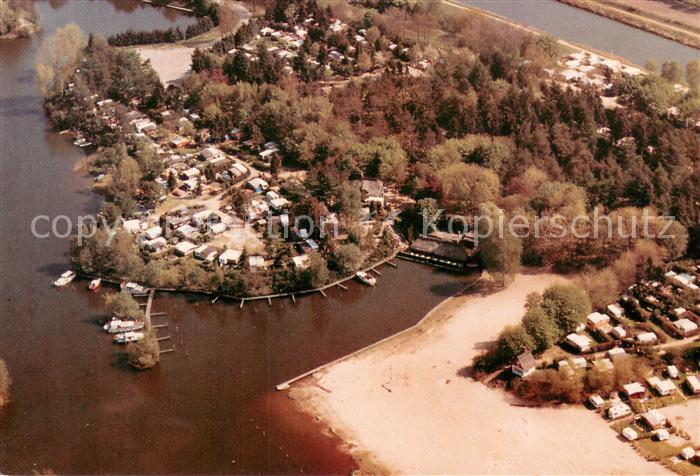 Guester Pruess See Erholung Campingplatz Fliegeraufnahme