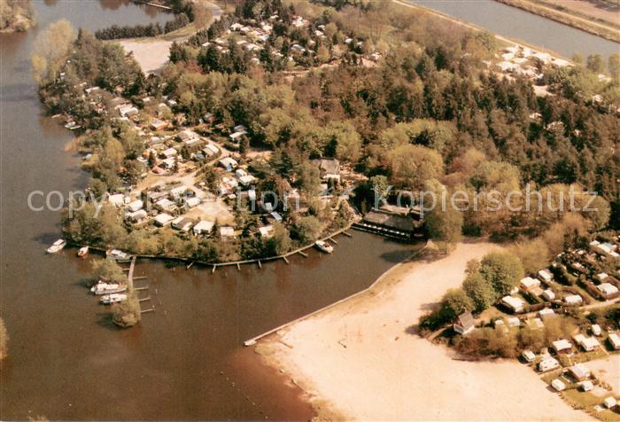 Guester Pruess See Campingplatz Fliegeraufnahme