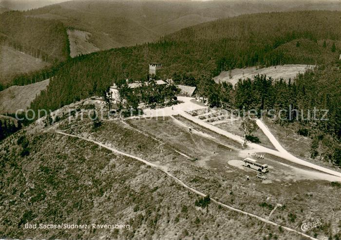 Bad Sachsa Harz Fliegeraufnahme mit Hotel Berghof Ravensberg