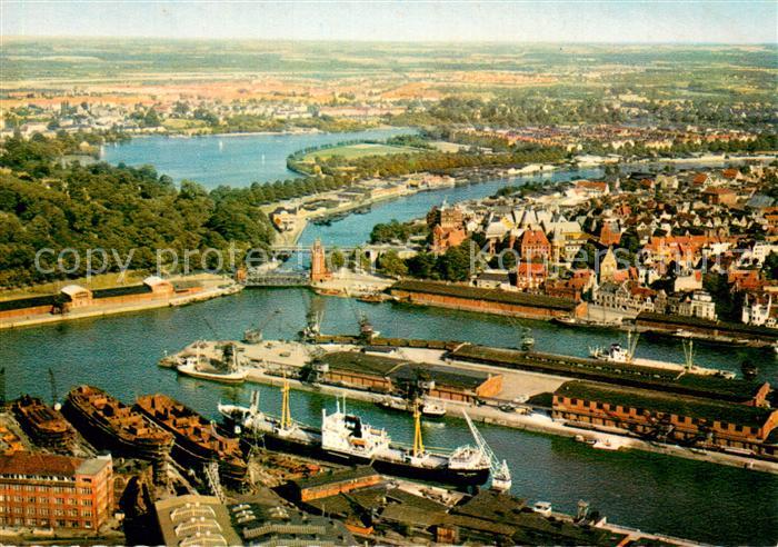 LueBECK CITY Fliegeraufnahme