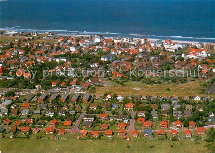 Wangerooge Nordseebad Fliegeraufnahme
