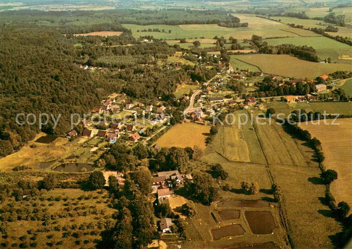 Hamfelde Holstein Gasthof Waldeslust Fliegeraufnahme