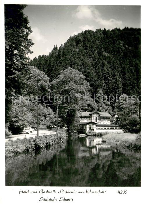 Lichtenhain Sebnitz Hotel und Gaststaette Lichtenhainer Wasserfall