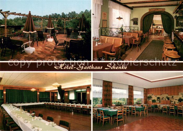 Nesselroeden Duderstadt Hotel Gasthaus Schenke Terrasse Gaststube Bar Speisesaal