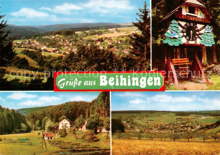 Beihingen Calw Panorama Teilansichten