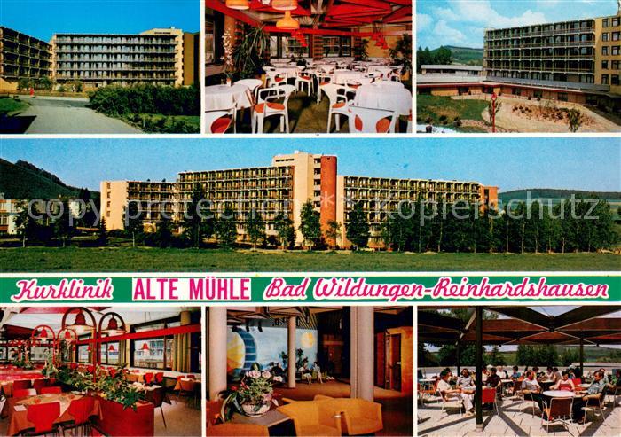 Reinhardshausen Kurklinik Alte Muehle Speisesaal Aufenthaltsraeume Terrasse