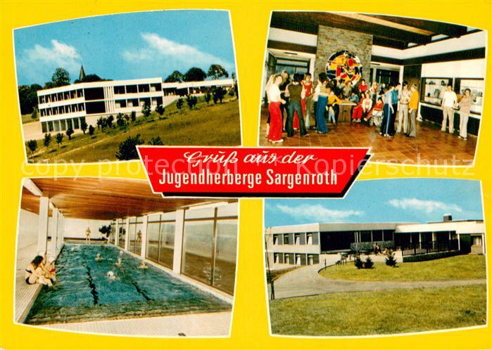Sargenroth Jugendherberge Hallenbad Gastraum