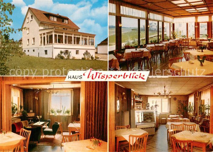 Nauroth Heidenrod Gaststaette Pension Wisperblick Gastraeume