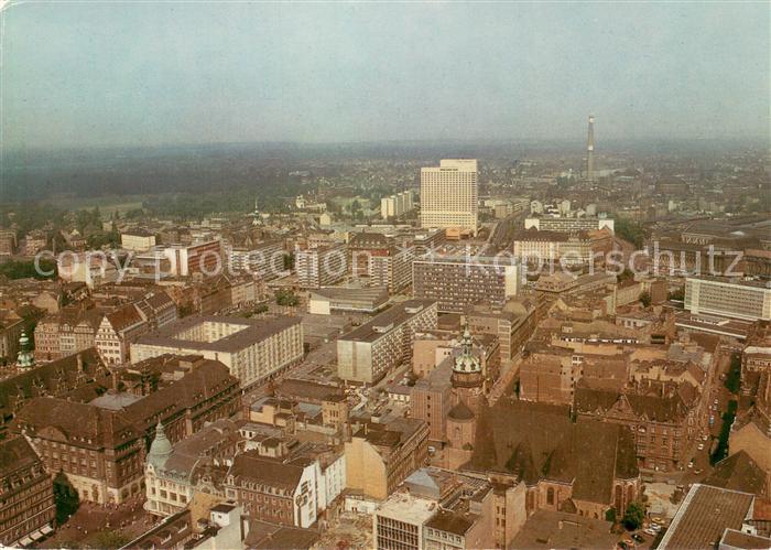 LEIPZIG Sachsen Fliegeraufnahme